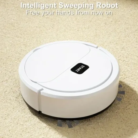 K16 Mini Robotdammsugare - Svart