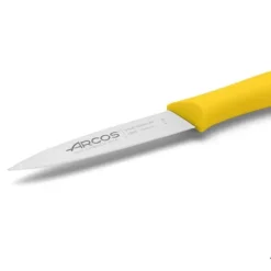 Kniv - ARCOS - Mondador Arcos Nova 188525 - Rostfritt stål NITRUM - Blad 8 cm - Färg Gul