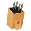 Knivblock, 25x14.5x22 cm, Natur