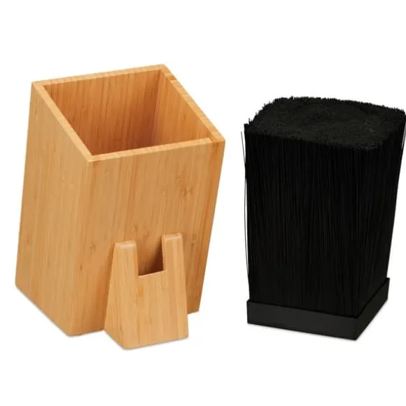 Knivblock, 25x14.5x22 cm, Natur