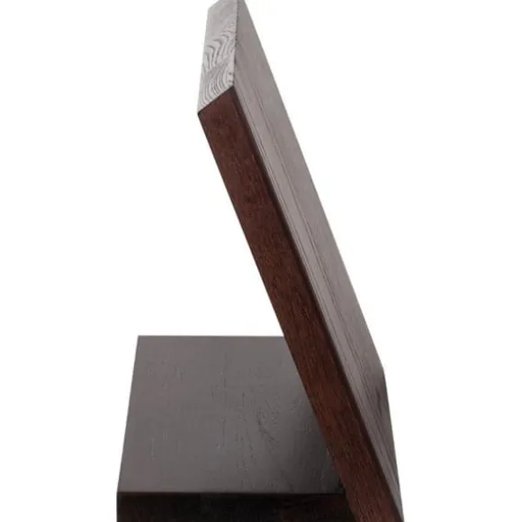 Knivstativ - SIGURO - Magnetiskt knivblock - Askträ - Halkfri stöd - 6 knivar max