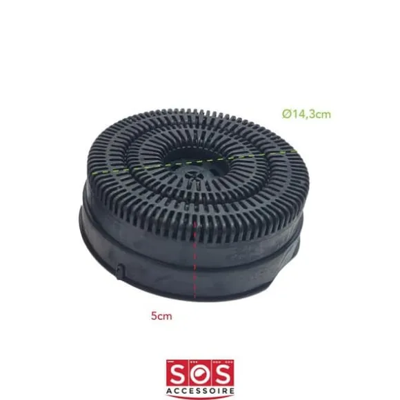 KOLFILTER FÖR ARISTON HOOD * 482000009756 002.446.73 HD UT00 60S HOTTE IK - 857956301000 2