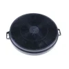 KOLFILTER Ø210MM FÖR ELECTROLUX HÖG HUVUD 461889 - RUND AKTIVERAT KOLFILTER DIAMETER - BVMParts