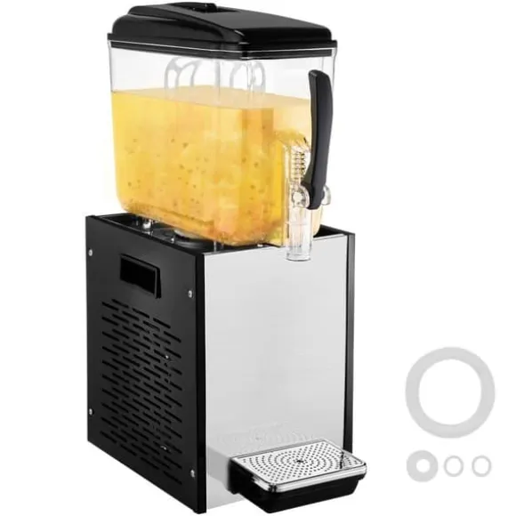 Kommersiell Dryckesdispenser 12L, Kall Juice, Isdryckesdispenser för Fest, Hållbar, Effektiv, Lätt Användning, Perfekt för Evenemang