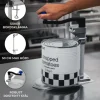 Kommersiell Konservöppnare 50 cm Rostfritt Stål Stor Manuell Burköppnare Professionell Kök Catering Restaurang Bordsklämma Justerbar Bänkskruvar