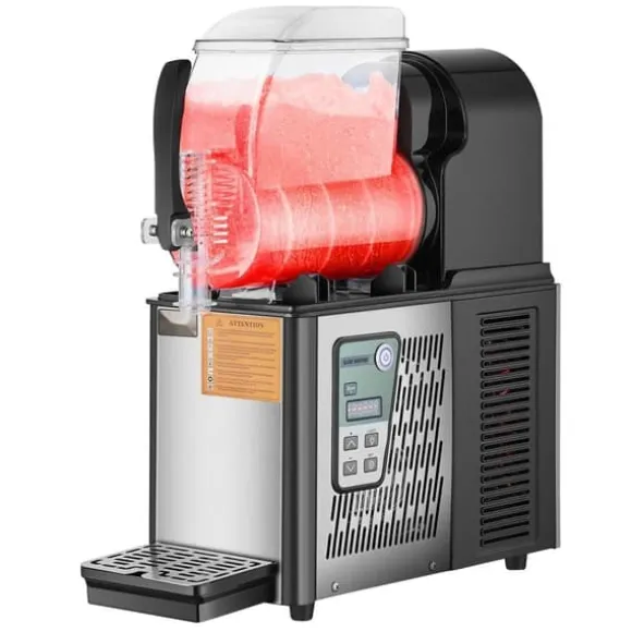 Kommersiell Slushy Maskin 4L, Margarita, Smoothie, Frossen Dryckstillverkare, Snabb Frysning, Perfekt för Fest, Enkel Att Använda
