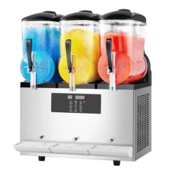 Kommersiell Slushy Maskin 12Lx3, Frys Drycktillverkare för Margarita & Smoothie, Hög Kapacitet, Enkel Användning, Perfekt för Fester