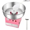 Kommersiell sockervaddsmaskin, 1000W Modell, Perfekt för fest, Rosa färg