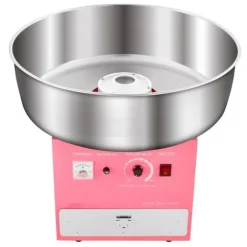 Kommersiell sockervaddsmaskin, 1000W Modell, Perfekt för fest, Rosa färg