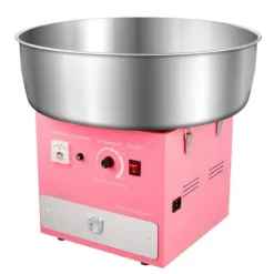 Kommersiell sockervaddsmaskin, 1000W Modell, Perfekt för fest, Rosa färg