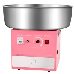 Kommersiell sockervaddsmaskin, 1000W Modell, Perfekt för fest, Rosa färg