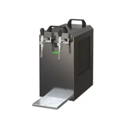 Komplett set - Öltapp - STREAM 80 ölkassett, flödeskylare 2-linjers torrkylare, KEG 2:Type D, KEG:KeyKeg