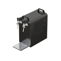 Komplett set - Öltapp - STREAM 80 ölkassett, flödeskylare 2-linjers torrkylare, KEG:5 liters adapter, KEG 2:utan