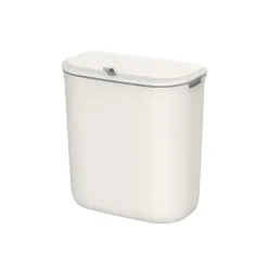 Kompostbehållare 9L vit - 26 x 15 x 28 cm