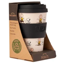 KOPP, TERMOSMUGG 'TRAVEL MUG' SNOOPY DANSANDE 400ML, TREVLIG TID