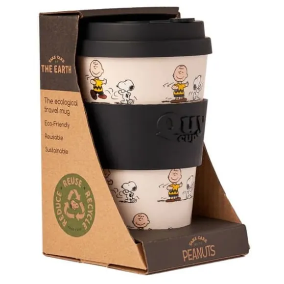 KOPP, TERMOSMUGG 'TRAVEL MUG' SNOOPY DANSANDE 400ML, TREVLIG TID