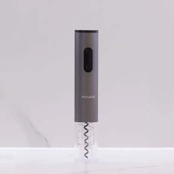 Korkskruv - Min våg MWAB-G - Kraftfullt batteri - Stål och Teflon - Samtida design