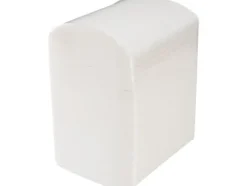 Korvgubbeservett, ABENA Gastro, 18x11cm, vit, papper - (36 förpackningar x 250 st.)