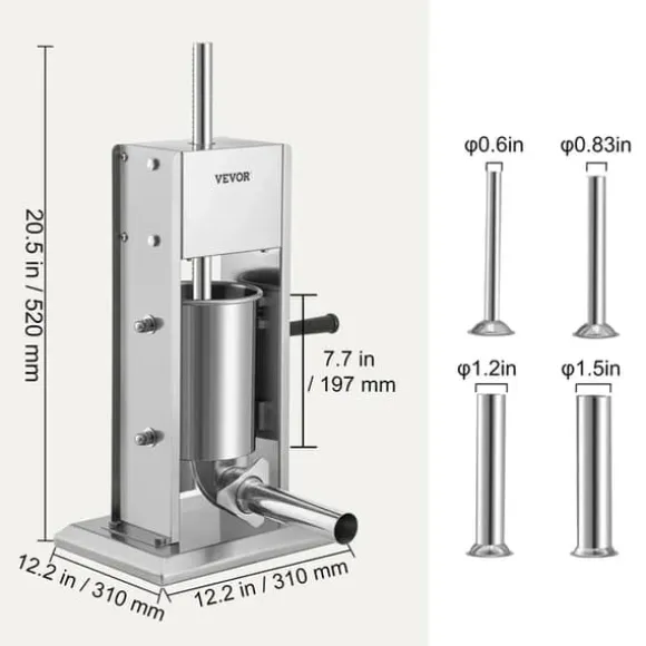Korvstoppare, Vertikal Design, Flera Fyllningsrör, 3L