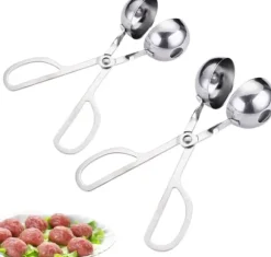 Köttbulletång / skopa för köttbullar, 2-pack med 2 storlekar