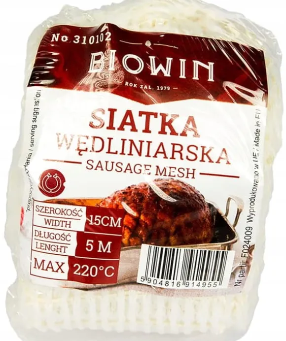 Köttnät för bakning 15 cm/5 m