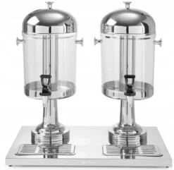 Kylare för Juice-dispenser HENDI 2x 8L (16L) - Stål, Dubbel, med Bricka