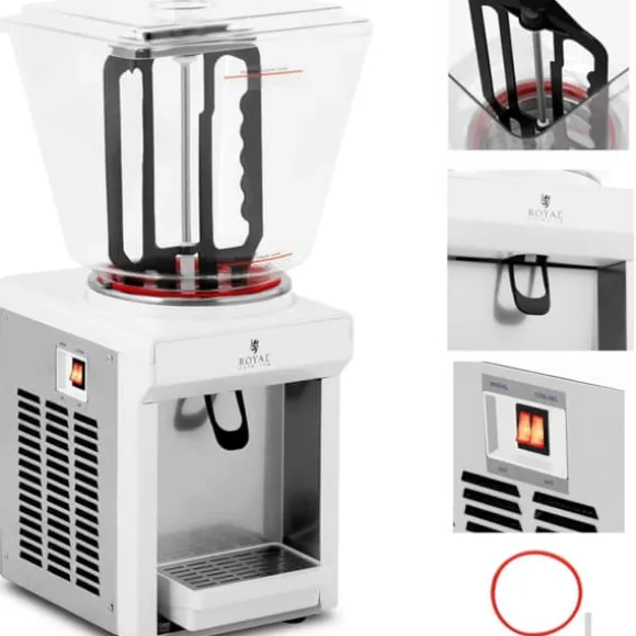 Kyldispenser med mixer för juice och dryck, 25 l, 240 W