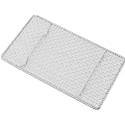 Kylställ för bakning Rostfritt ståltråd Kokställ Högtemperaturbeständig Ugn Säker för matlagning Stekning Grillning Rektangel 19,2 cm