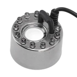 12 lampor färgglad dimmaskin i rostfritt stål vattendimma atomizer för aromaterapi syrestång Vattenlandskap finfördelad Bonsai EU-kontakt 110‑240V