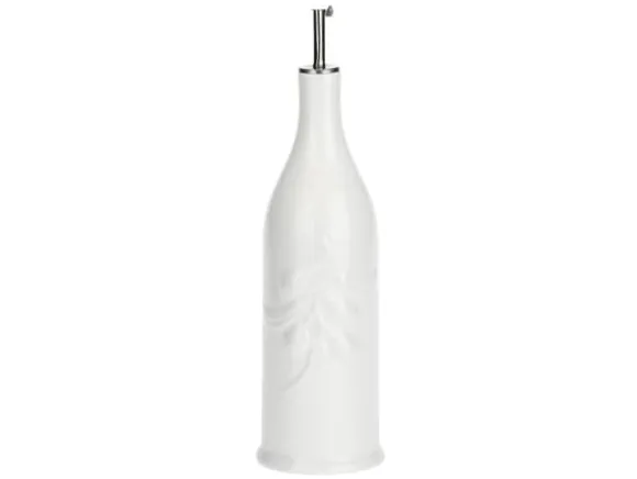 La Porcellana Bianca cylindryczna butelka na oliwę 1 ltr