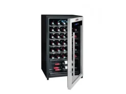 La Sommelière Service LS34A - Vinkylare - bredd: 48 cm - djup: 43 cm - höjd: 83.8 cm - Klass G - rostfritt stål