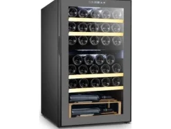 La Sommelière SLS33DZ, Vinkylare med kompressor, Fristående, 33 flaska/flaskor, 85 W, G, Svart