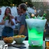 LED isbitsbehållare - EUROWEB - 3 i 1 - Bluetooth-högtalare - 7 färger - Vit PP