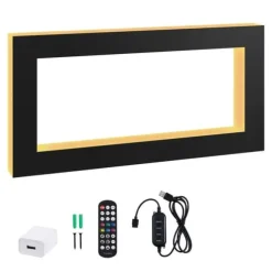 LED-upplyst spritflaskdisplay med RF & App-kontroll, 48 tum barhylla