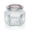 Leifheit 3209 Syltburk Sexkantig 106 ml Glas/Silver