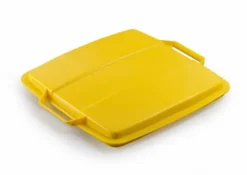 Låg Durabl Durabin 90L gul