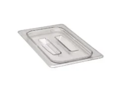 Låg til kantine med Håndtag Cambro 1/4GN 26.5x16.2cm Polycarbonat Klar,stk
