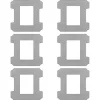 Lingett för Ecovacs Winbot W1/W1 Pro/W2/W2 Pro/W2 Omni [Pack 6] Tvättbar och återanvändbar mopp Phonillico®