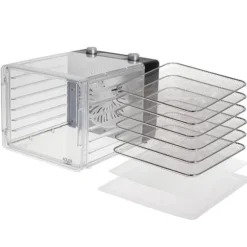 Livsmedelstork - ADLER - 600 W - 6 program - Justerbar temperatur - Tystgående