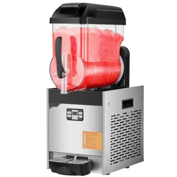 12L Kommersiell Slushy Maskin, Margarita Smoothie Frusen Dryckstillverkare, Kraftfull, Snabbkylning