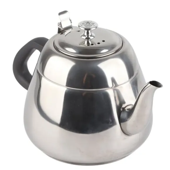 1,5l 2l rostfritt stål tekanna med spishäll kaffekanna tekopp varmvattenkokare med filter 2l
