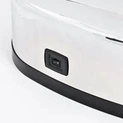 113 Lock för automatisk fyrkantig papperskorg med sensorisk sensor Abs Krom 39 X 27 X 10 Cm 6314