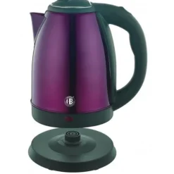 1,8L sladdlös vattenkokare i rostfritt stål Violet Herzberg HG5011-PUR