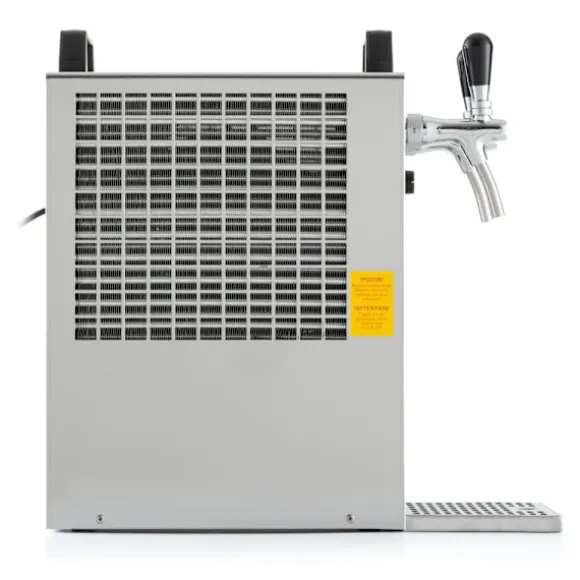 öltapp Kontakt 40/K 2-linjers torrkylningsenhet av rostfritt stål, 50 liter/h, med membranpump, Green Line, KEG:Type M, KEG 2:Type G