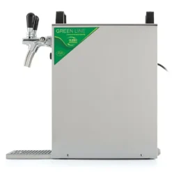 Öltapp- kontakt 40 2-sidigt torrkylare, kontinuerlig kylare 50 liter / h, inkl. Dispenserspelare, Green Line, KEG:Type M, KEG 2:5 liters adapter