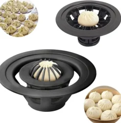 Lättanvänd pressform för baozi och dumplings - köksredskap för perfekt form varje gång - diskmaskinssäker