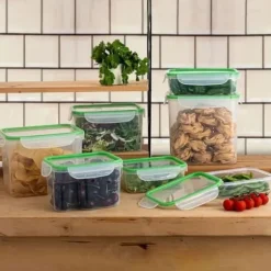 Lunchlåda Quid Greenery Transparent Plast (1 L)