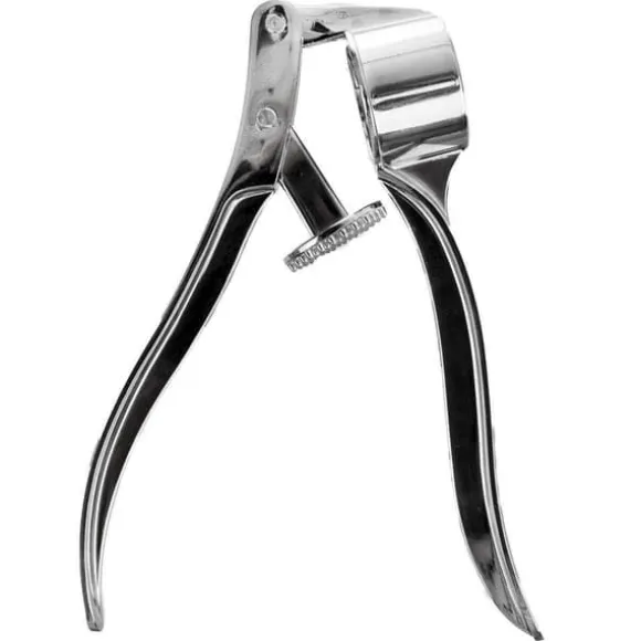 LUXY vitlökspress i metall 15 cm