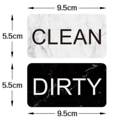 Magnet för diskmaskin REN / SMUTSIG vändbar skylt