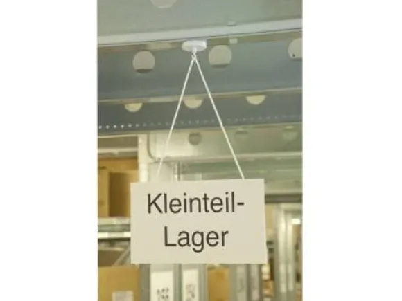 Magnetoplan Krokmagnet HOLTZ OFFICE SUPPORT (Ø x H) 47 mm x 40 mm rund, med krok Vit 1 st 52647